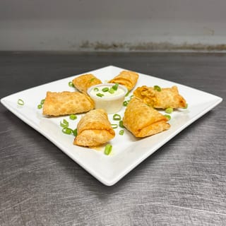 Buffalo Chicken Egg Rolls